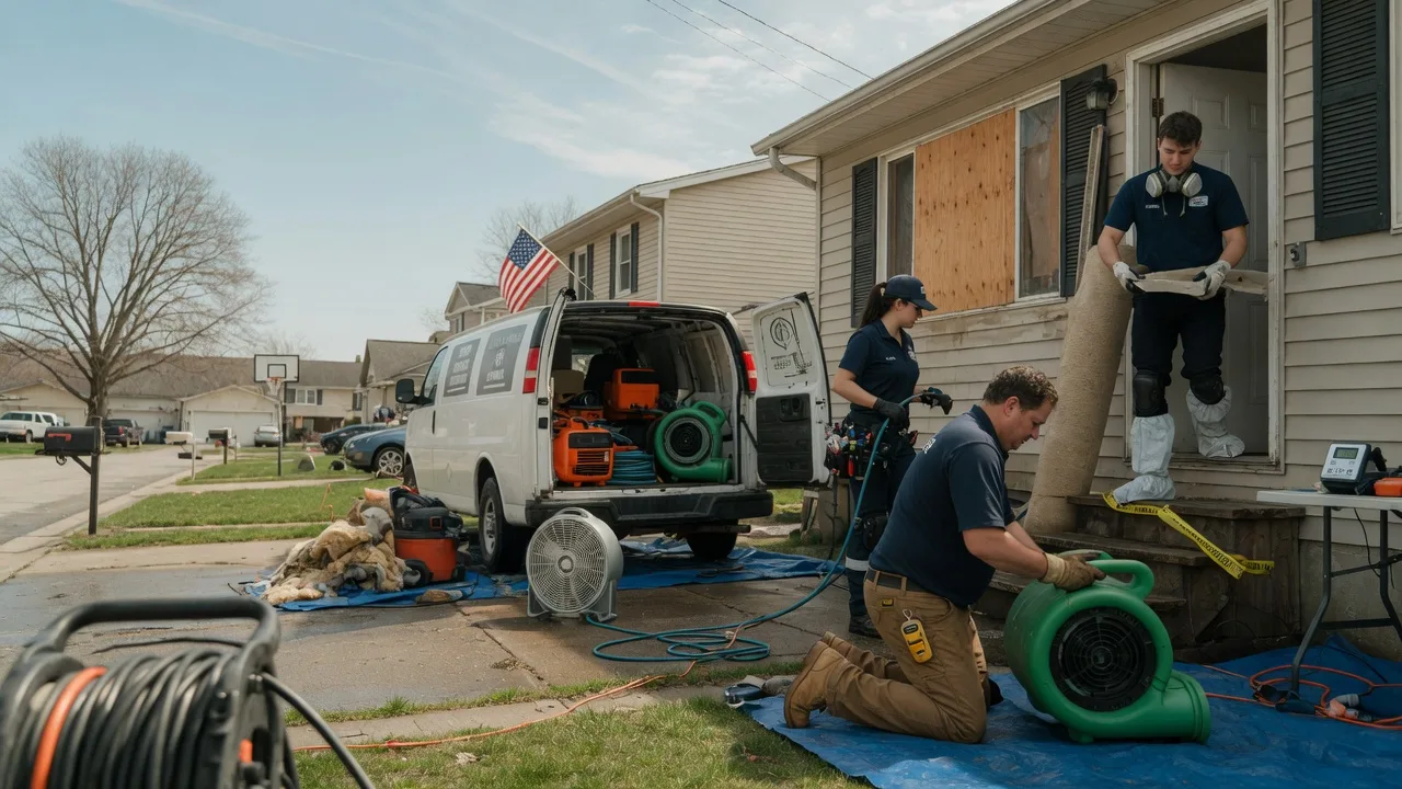 Water Damage Restoration in Crossroads, NM near me